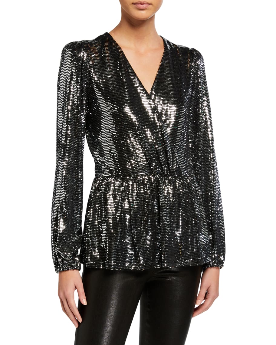 Michael kors mirror dot crossover dress on sale