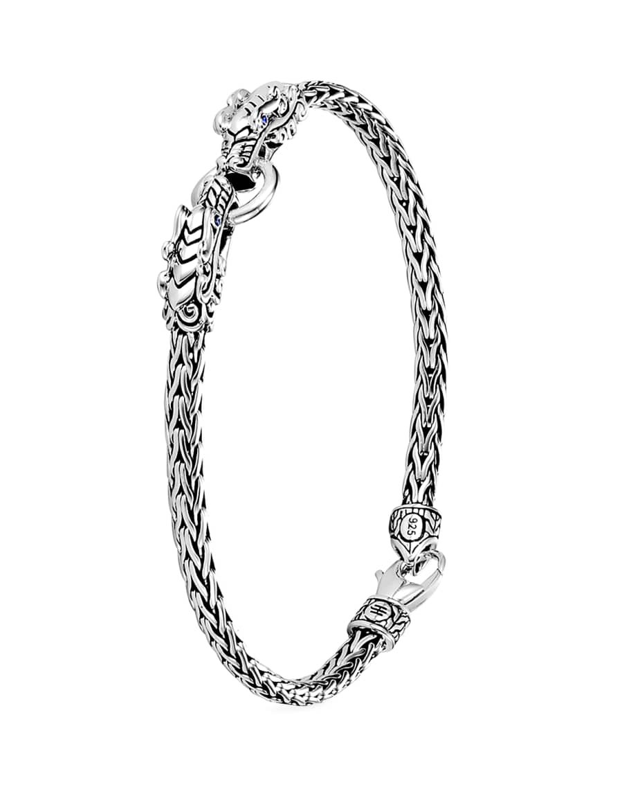 John Hardy Legends Naga Chain Bracelet, Size M | Neiman Marcus