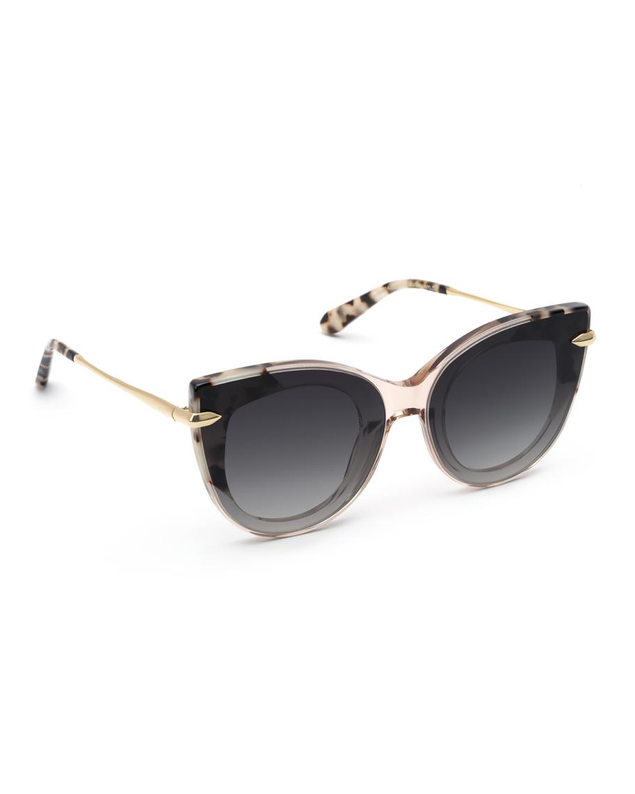 KREWE Laveau Nylon Sunglasses Meet LAVEAU NYLON, a bold cat-eye silhouette. Handcrafted  main image 3