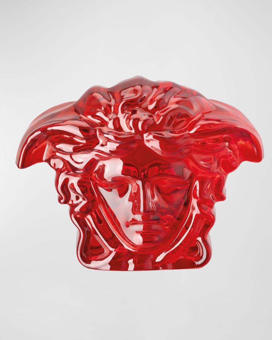 Versace Red Medusa Paperweight | Neiman Marcus