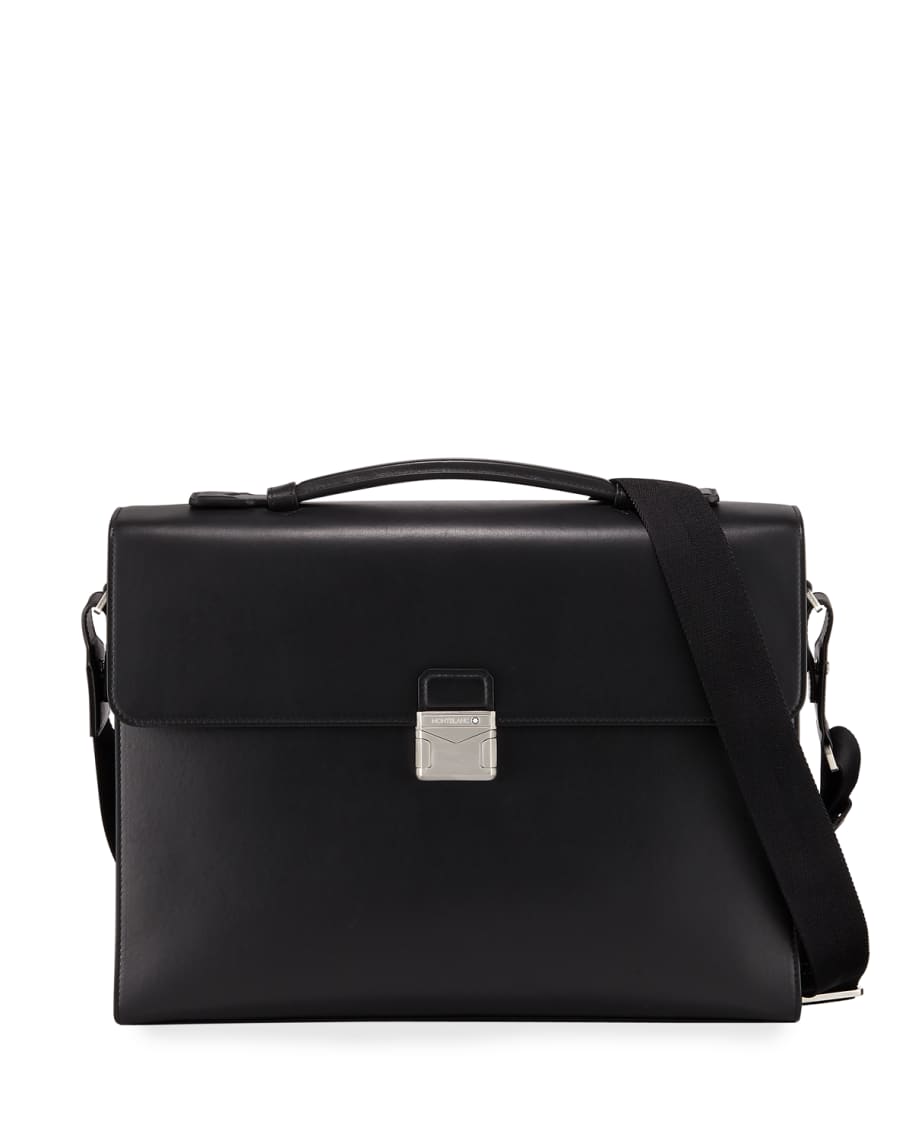 Montblanc Men's Meisterstuck Urban Leather Briefcase Neiman Marcus