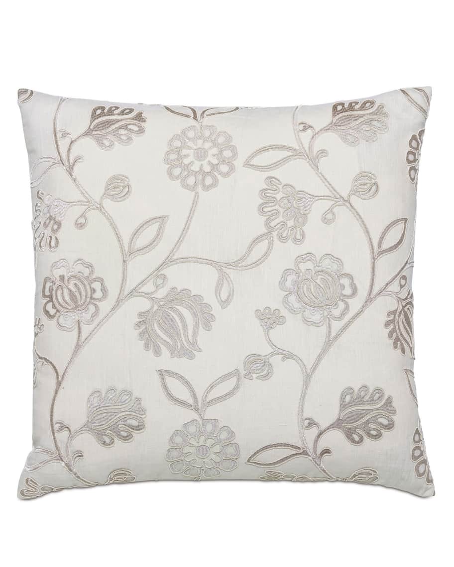 Eastern Accents Clarion Silver Decorative Pillow | Neiman Marcus