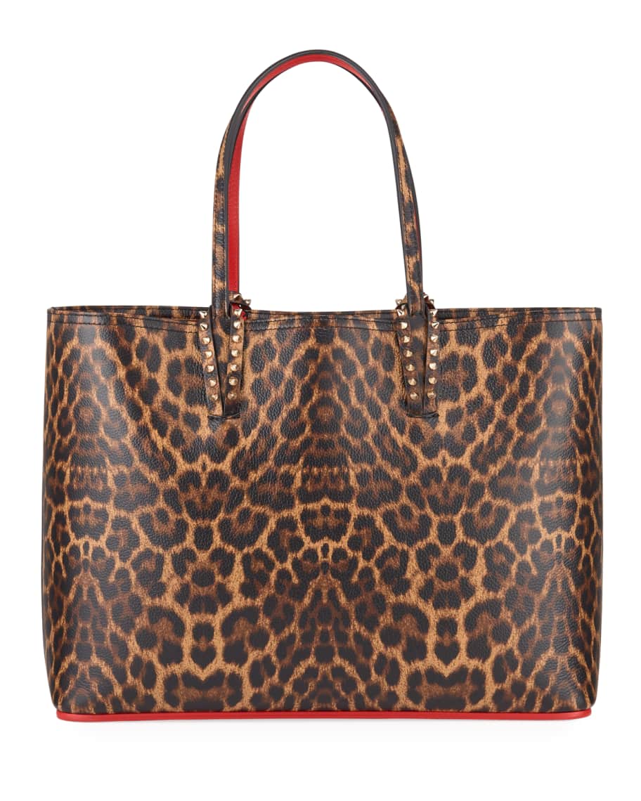 Neiman marcus on sale leopard tote bag