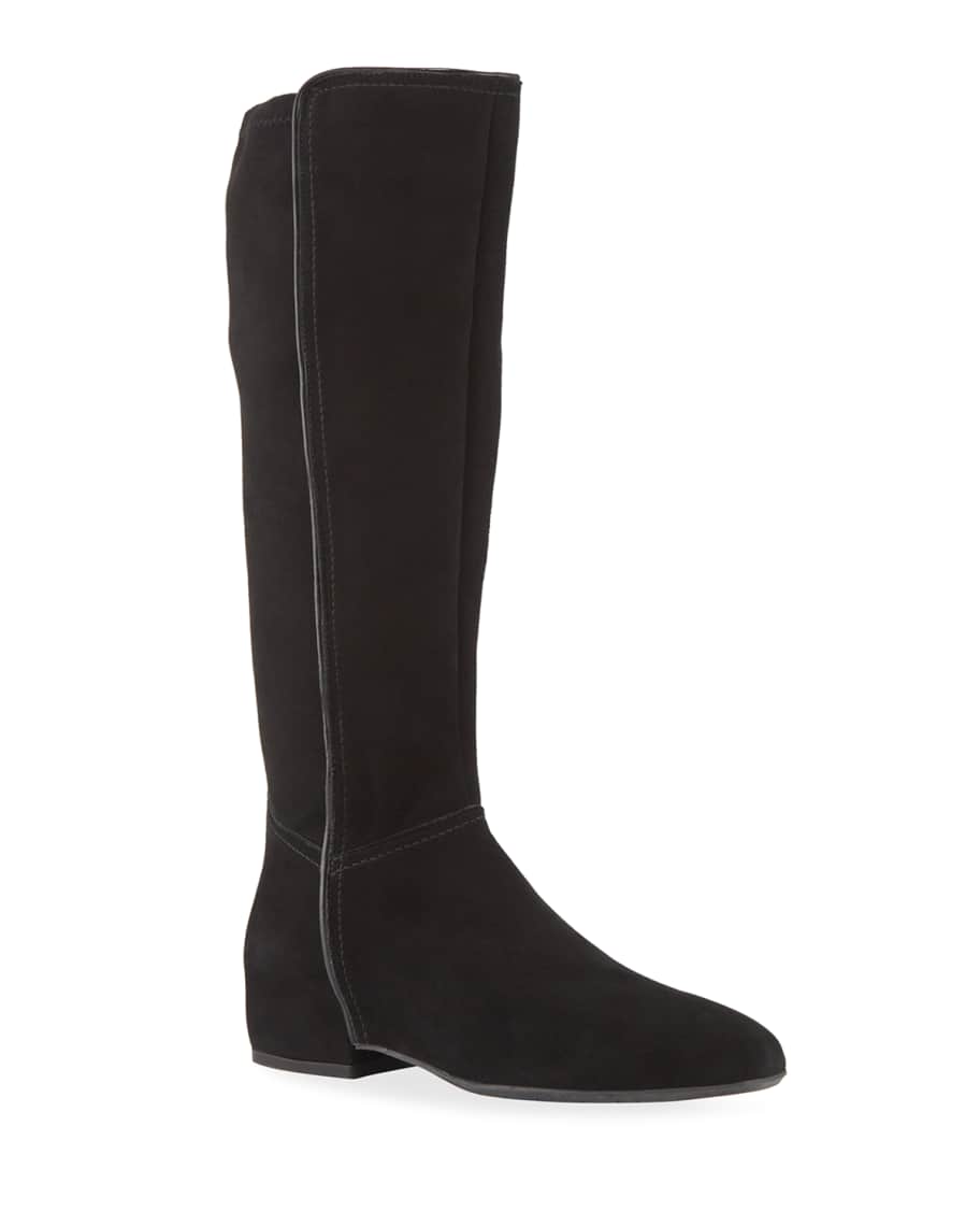 Aquatalia Ursele Stretch Knee Boots | Neiman Marcus