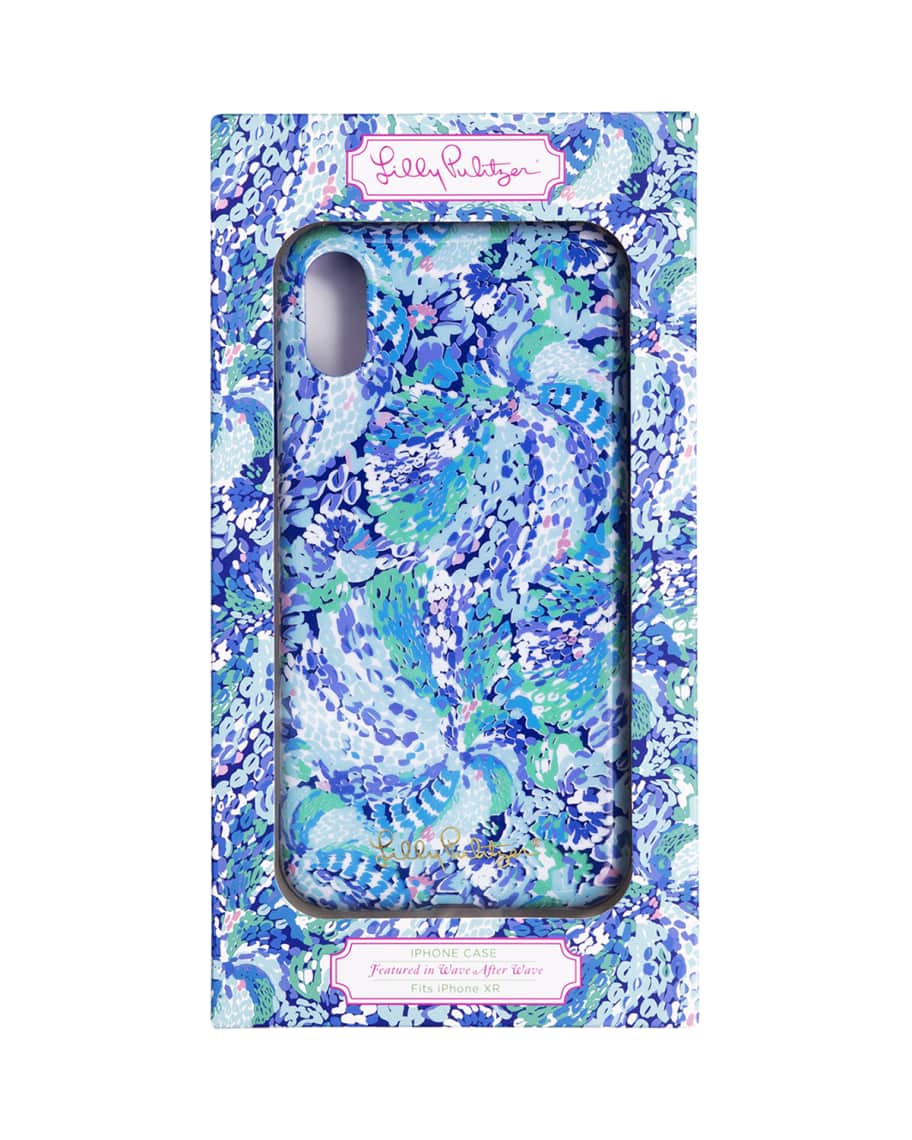 Lilly Pulitzer Wave After Wave iPhone XR Case Neiman Marcus