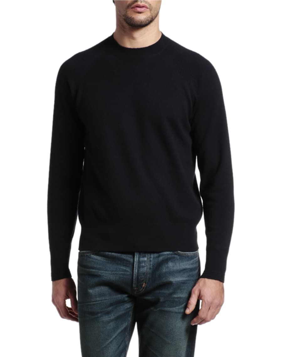 TOM FORD Men's Cashmere Crewneck Sweater | Neiman Marcus