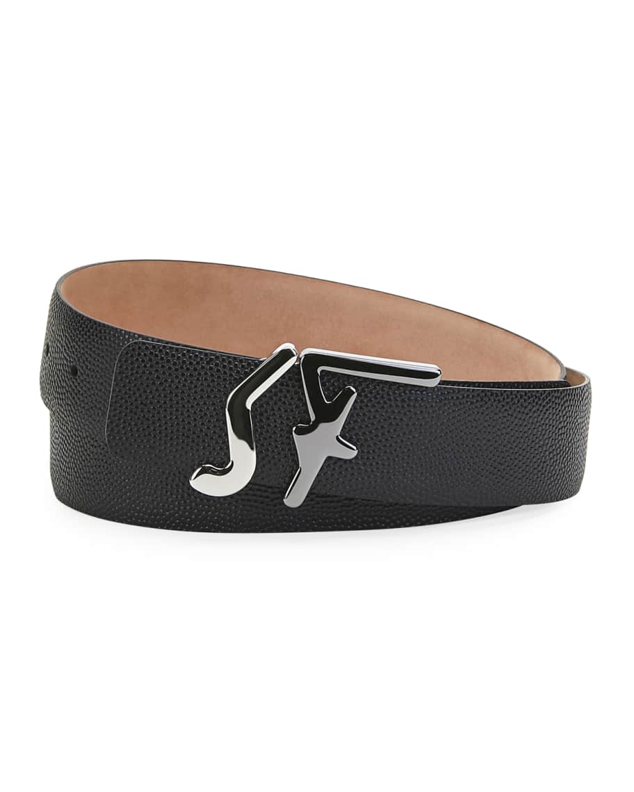 Customizable Men's Belts from Louis Vuitton and Salvatore