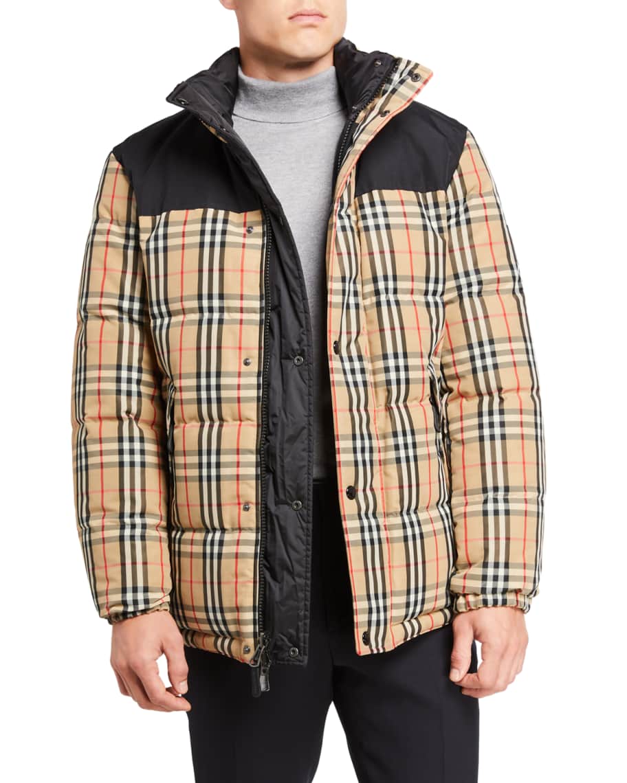 Mens burberry sale clearance