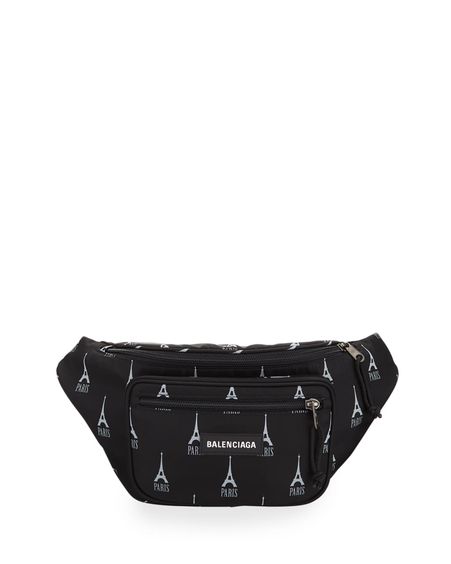 Balenciaga Men s Eiffel Tower Belt Bag Neiman Marcus