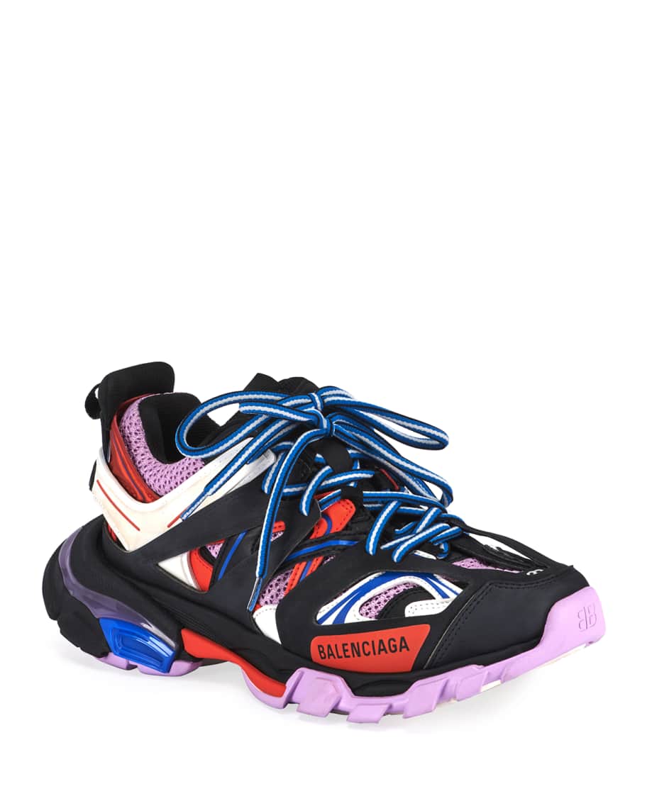 Balenciaga Track Colorblock Sneakers Neiman Marcus