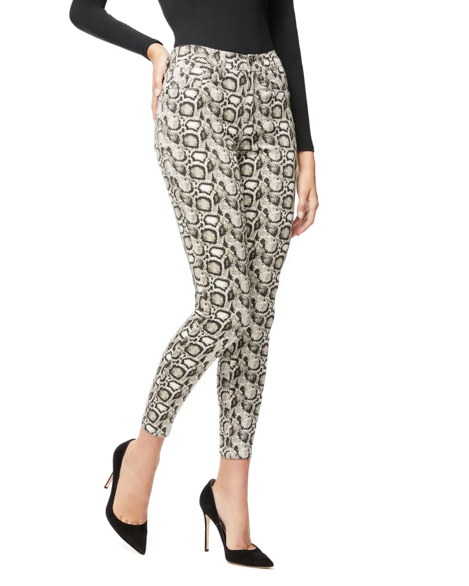 Good american snakeskin deals jeans