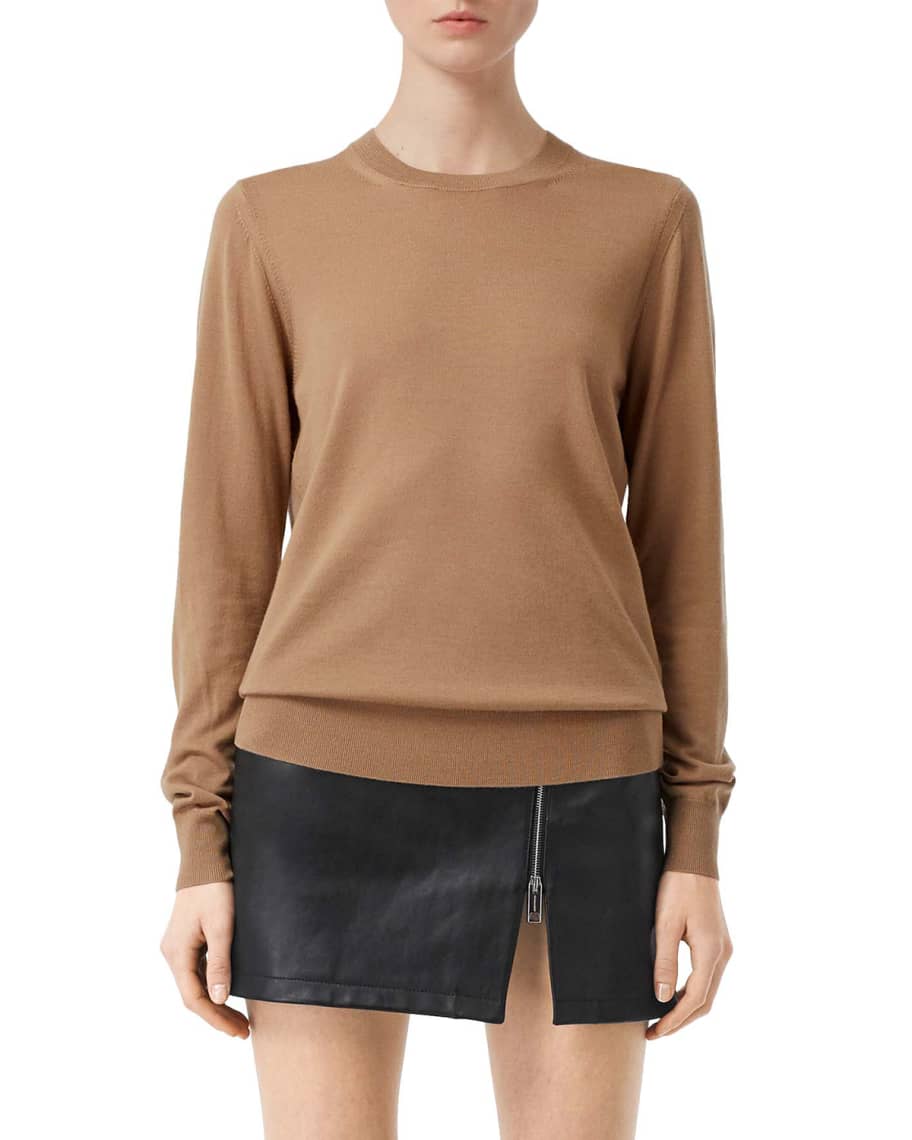 Burberry elbow patch sweater deals