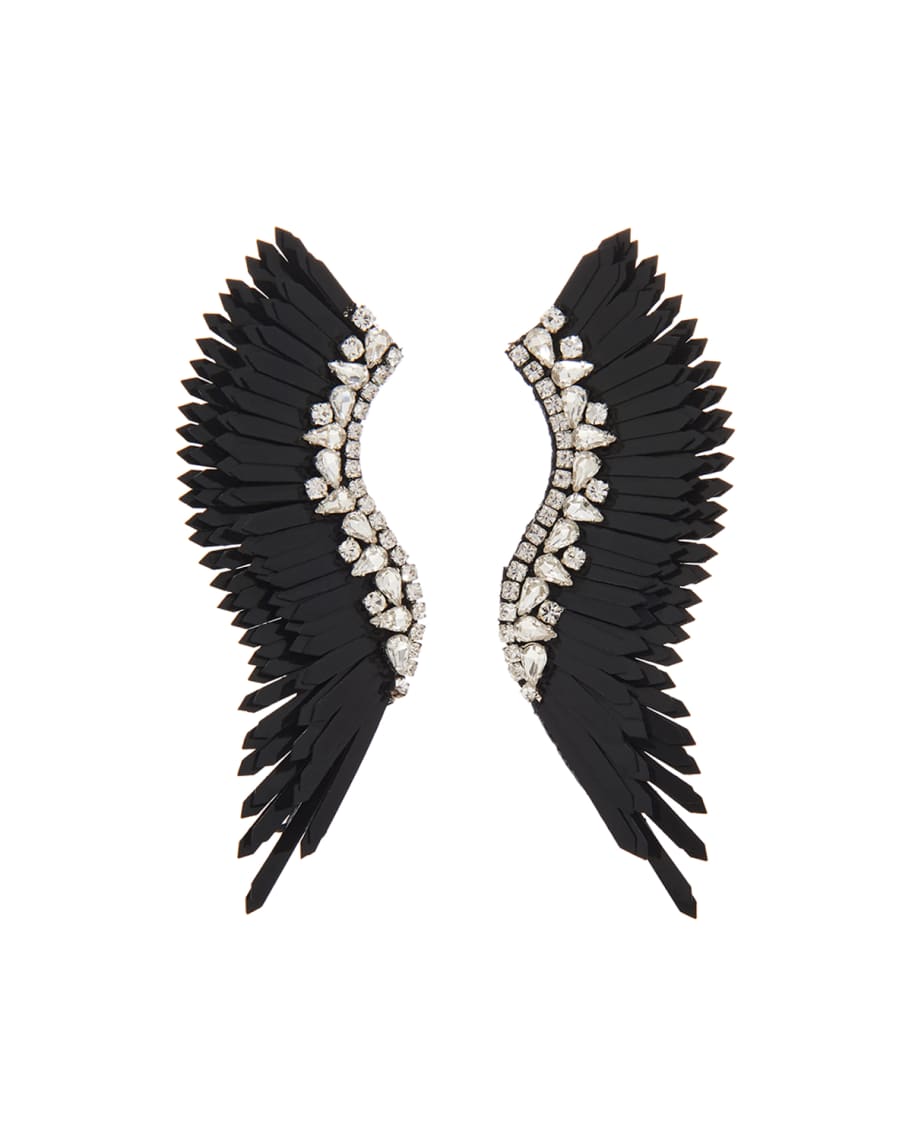 Mignonne Gavigan Mega Madeline Pearly Winged Earrings | Neiman Marcus