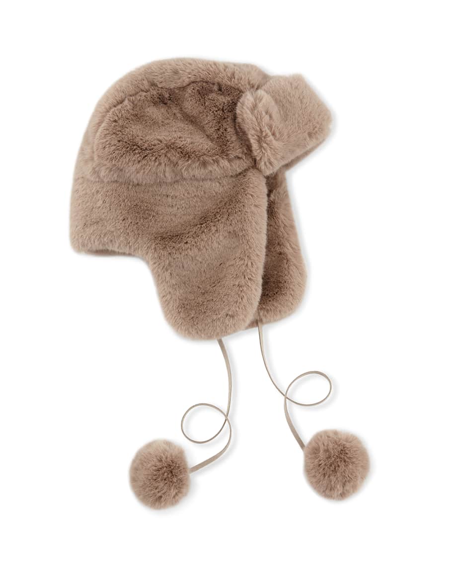 Heurueh Luxe Faux Fur Trapper hat | Neiman Marcus
