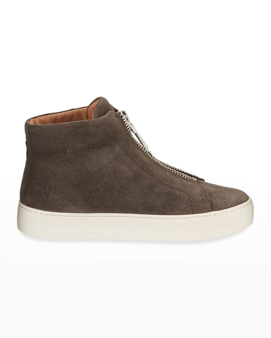 frye zip sneakers