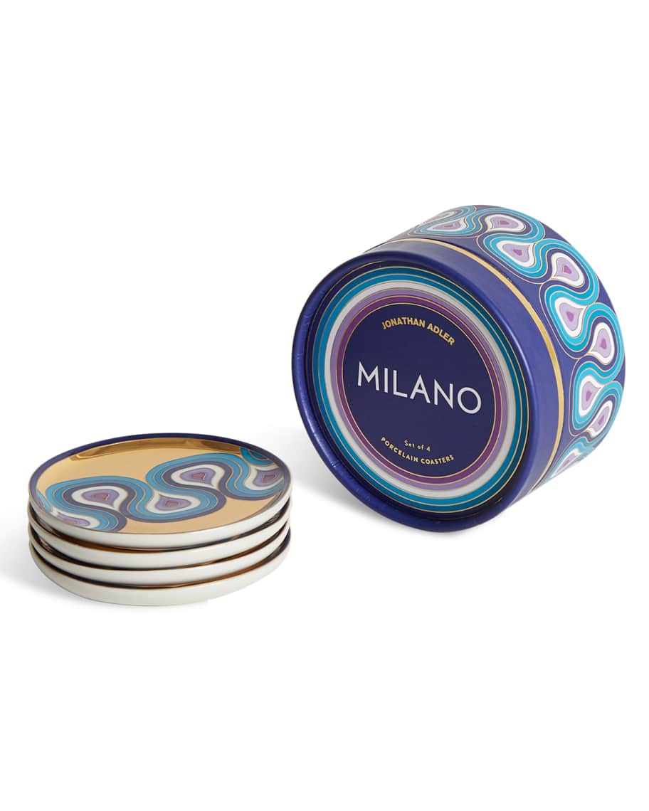 Jonathan Adler Milano Coasters, Set of 4 | Neiman Marcus