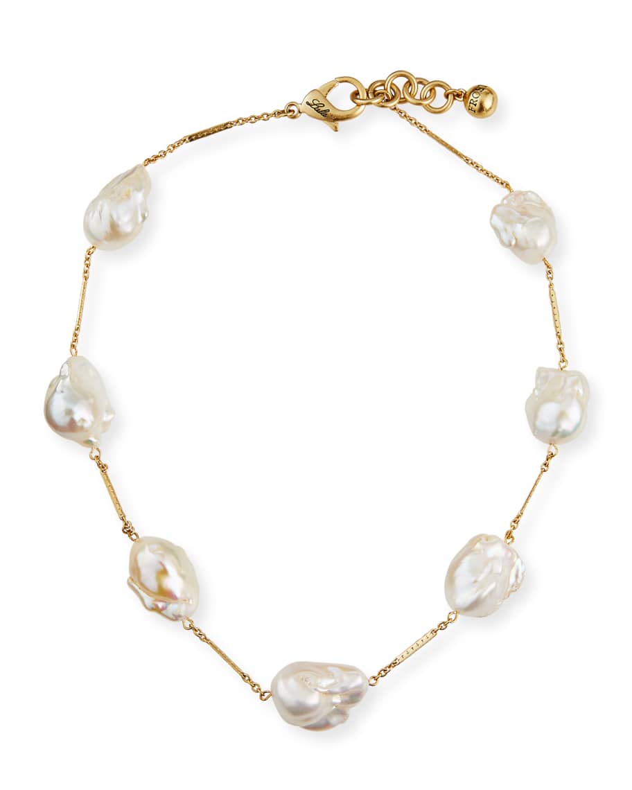 Lulu Frost Baroque 7-Pearl Necklace | Neiman Marcus