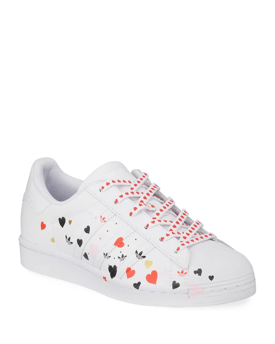Adidas Superstar Hearts Sneakers Neiman Marcus