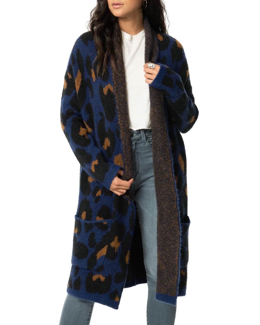 Joe's jeans leopard cardigan cheap