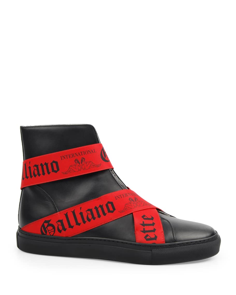 John Galliano Metallic Leather Sneakers – HIGHSTREET.CO.ZA