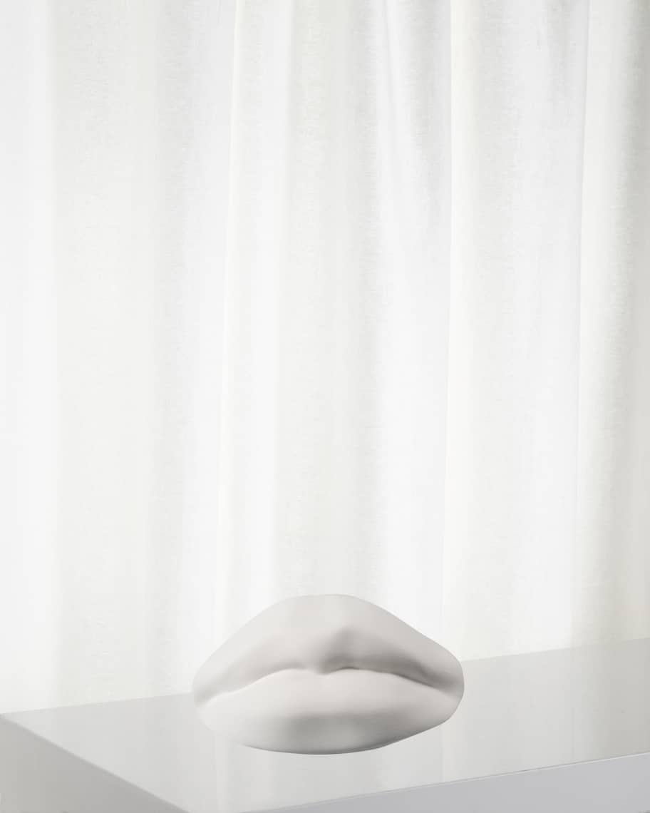 Scultura Bocca Bianca Seletti - Porcellana Decorativa Per Interni - Foto 12