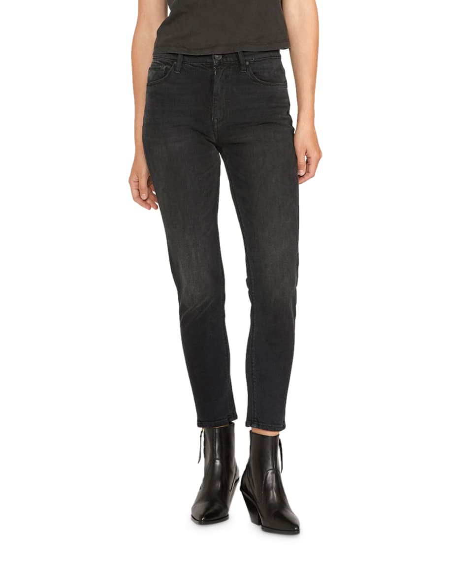 Hudson Betti High-Rise Tapered Jeans | Neiman Marcus