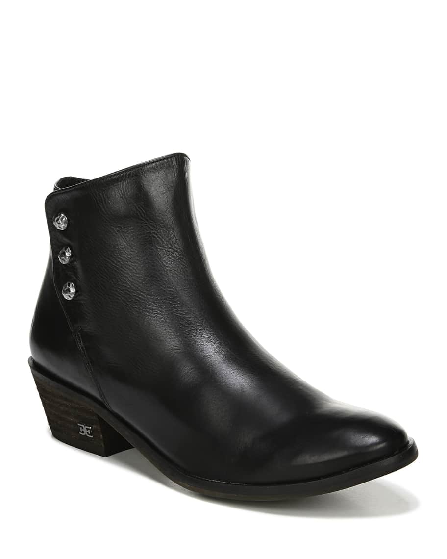 Sam Edelman Paila Button Ankle Booties Neiman Marcus