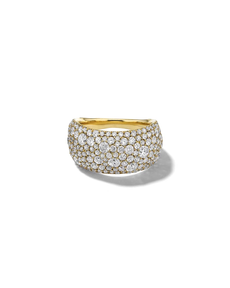Ippolita 18K Stardust Pave Diamond Pinky Ring. Size 4 | Neiman Marcus