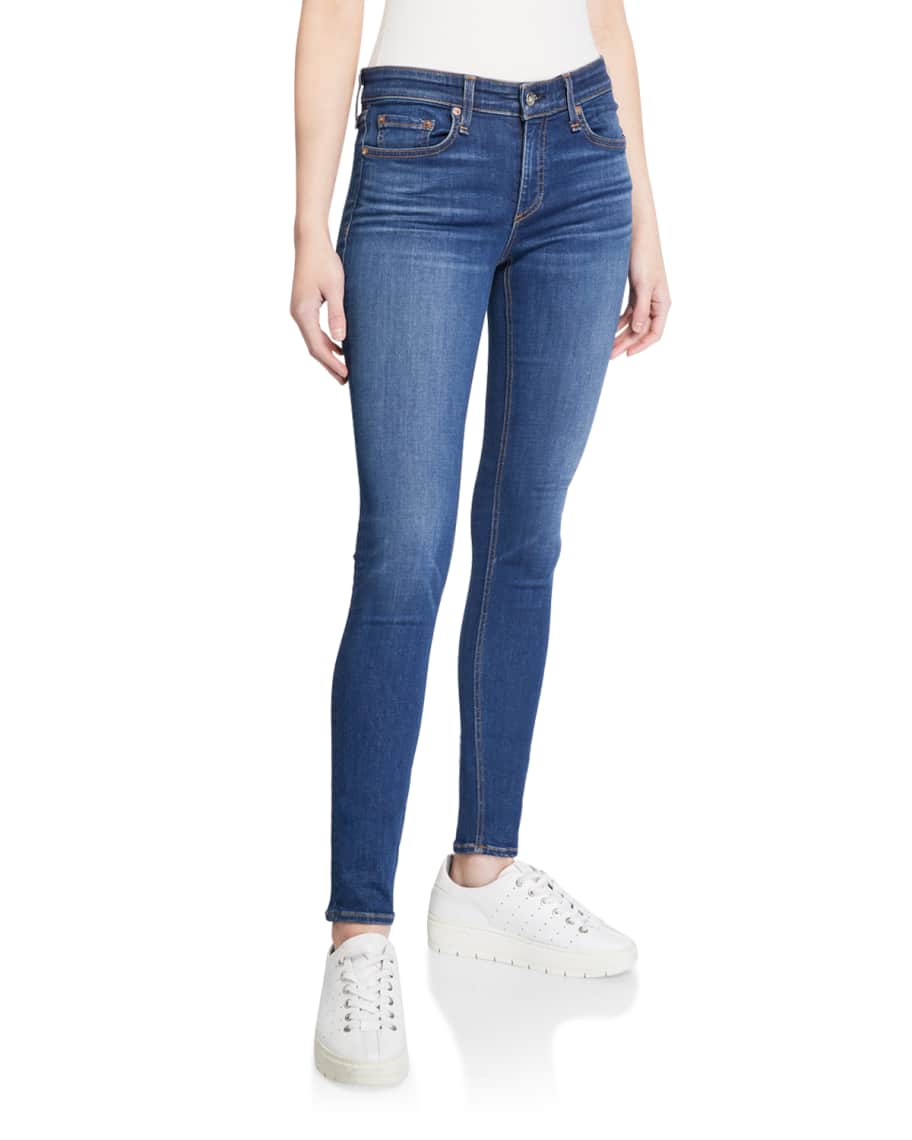 Rag & Bone Cate Mid-Rise Ankle Skinny Jeans | Neiman Marcus