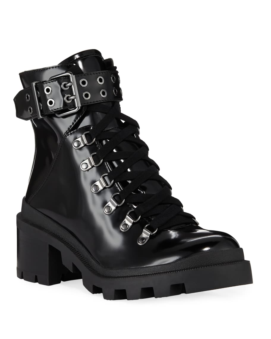 Alice and olivia combat boots sales