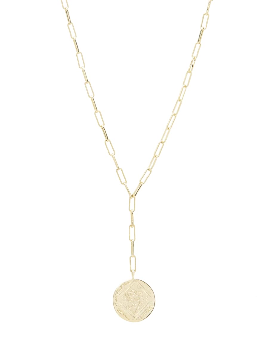 Gorjana ana cheap coin lariat