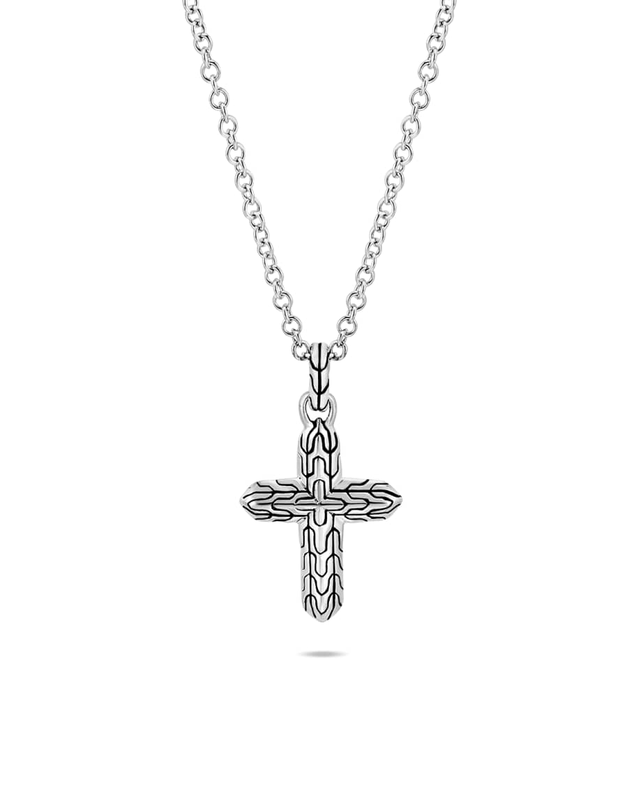 John Hardy Classic Chain Cross Pendant Necklace Neiman Marcus