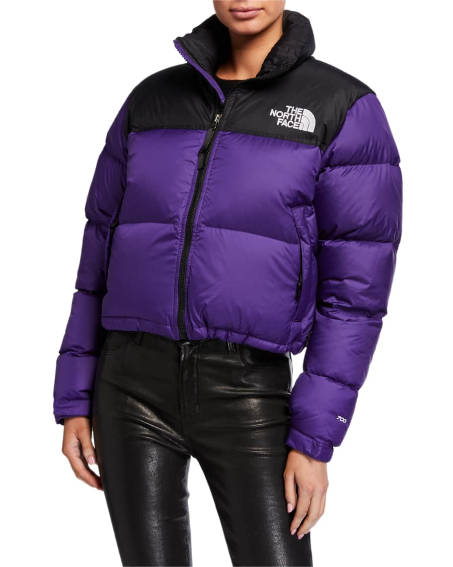 The North Face Nuptse Crop Jacket | Neiman Marcus