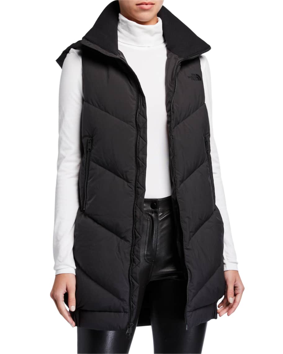 Long north outlet face vest