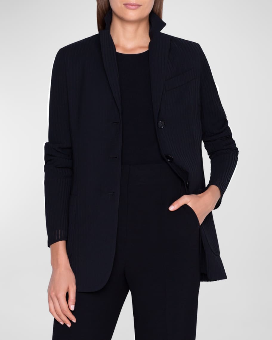 Reversible 3D Monogram Jacquard Jacket - Women - Ready-to-Wear