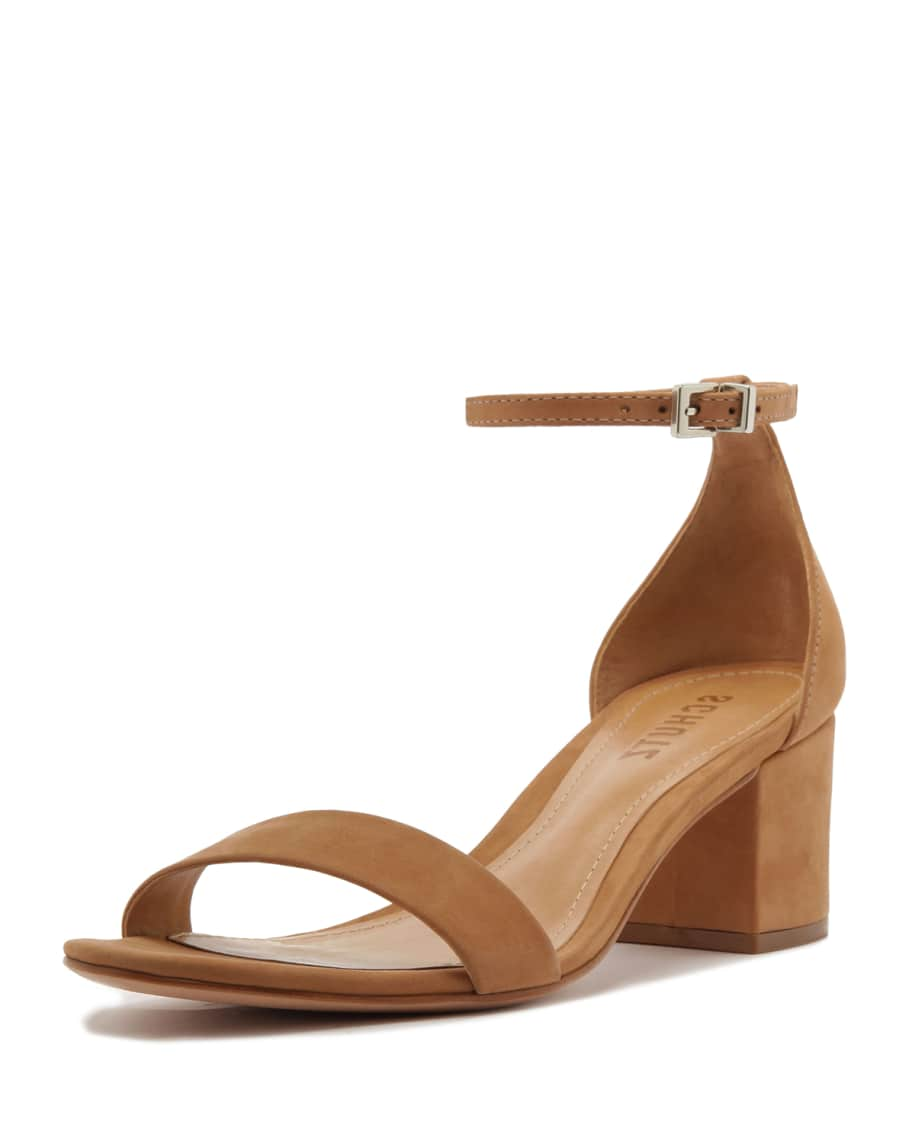 Schutz Chimes Block Heel Sandals Neiman Marcus 0698