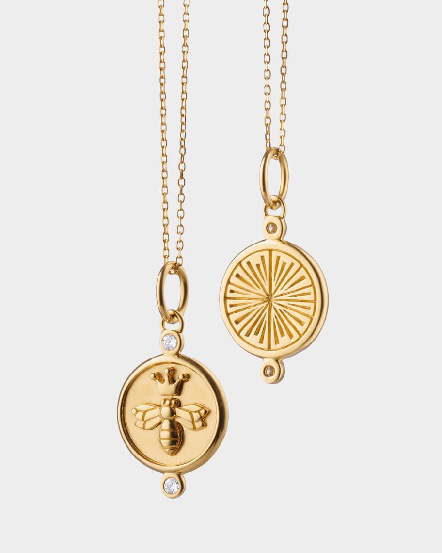 18K Yellow Gold "Queen Bee" Necklace