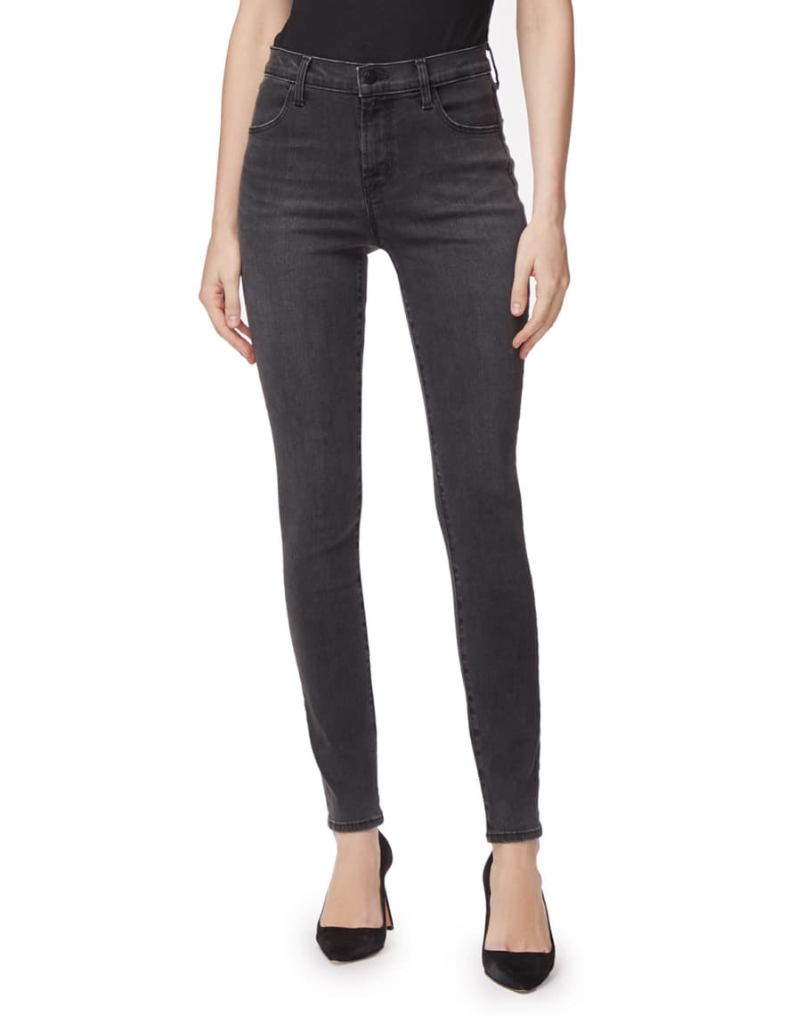 J Brand Maria High-Rise Skinny Jeans | Neiman Marcus