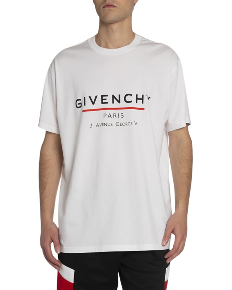 Givenchy paris 3 avenue t shirt hotsell
