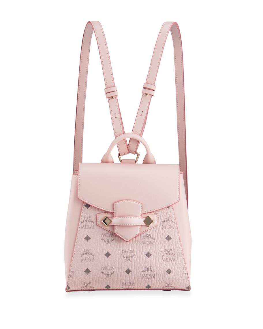 MCM Essential Visetos Original Small Backpack | Neiman Marcus display picture 1