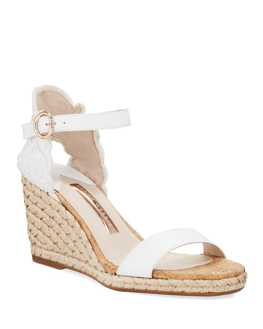 Sophia webster cassia mid wedge espadrilles clearance