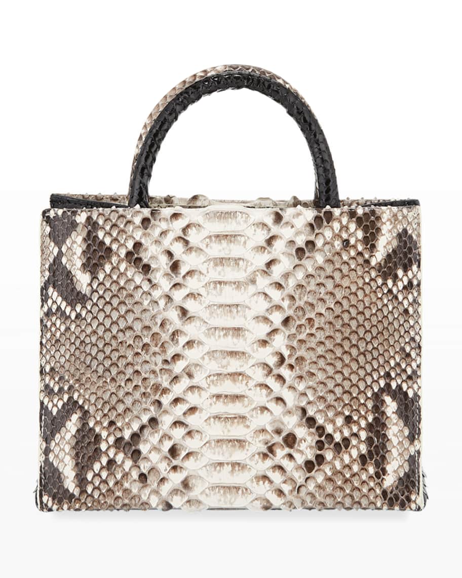 Nancy Gonzalez Python Mini Tote Bag Neiman Marcus