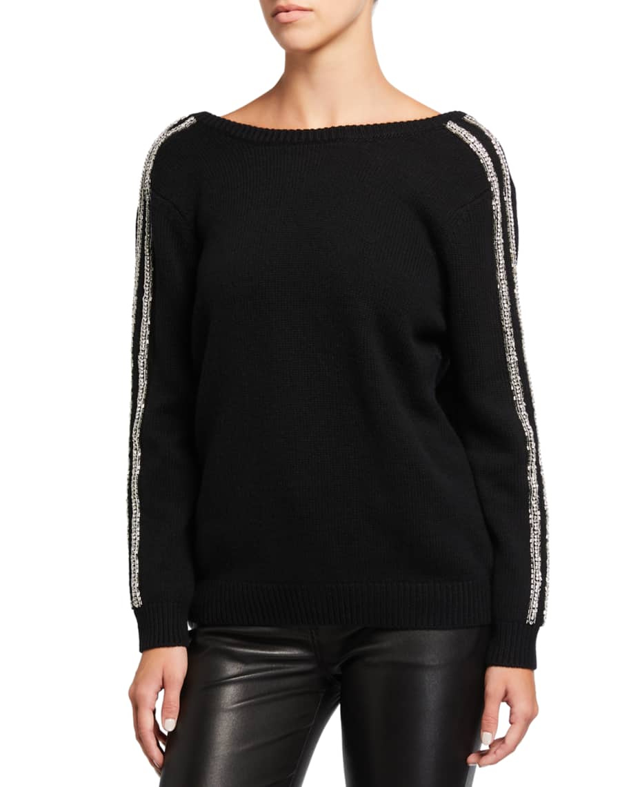 Ba&sh embellished sweater cheap