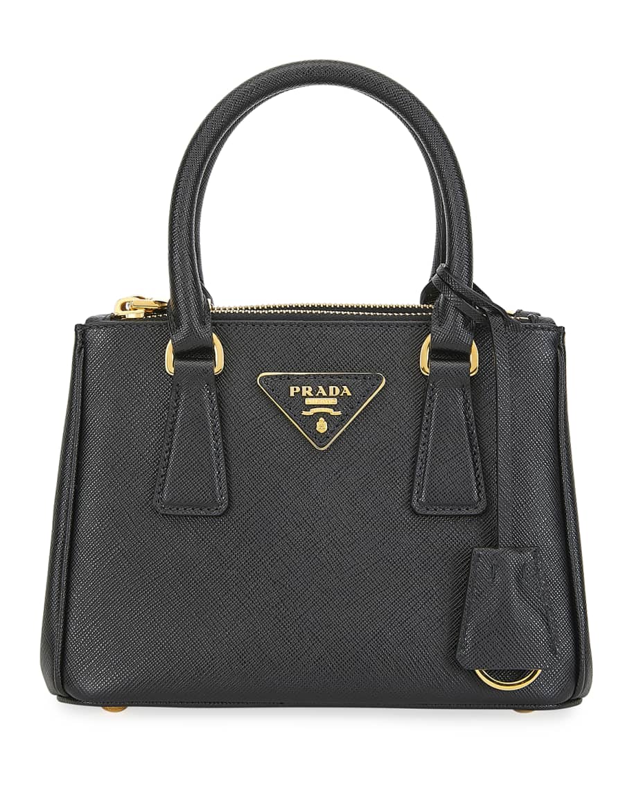 Prada Mini Galleria Tote w Removable Crossbody Strap Neiman Marcus
