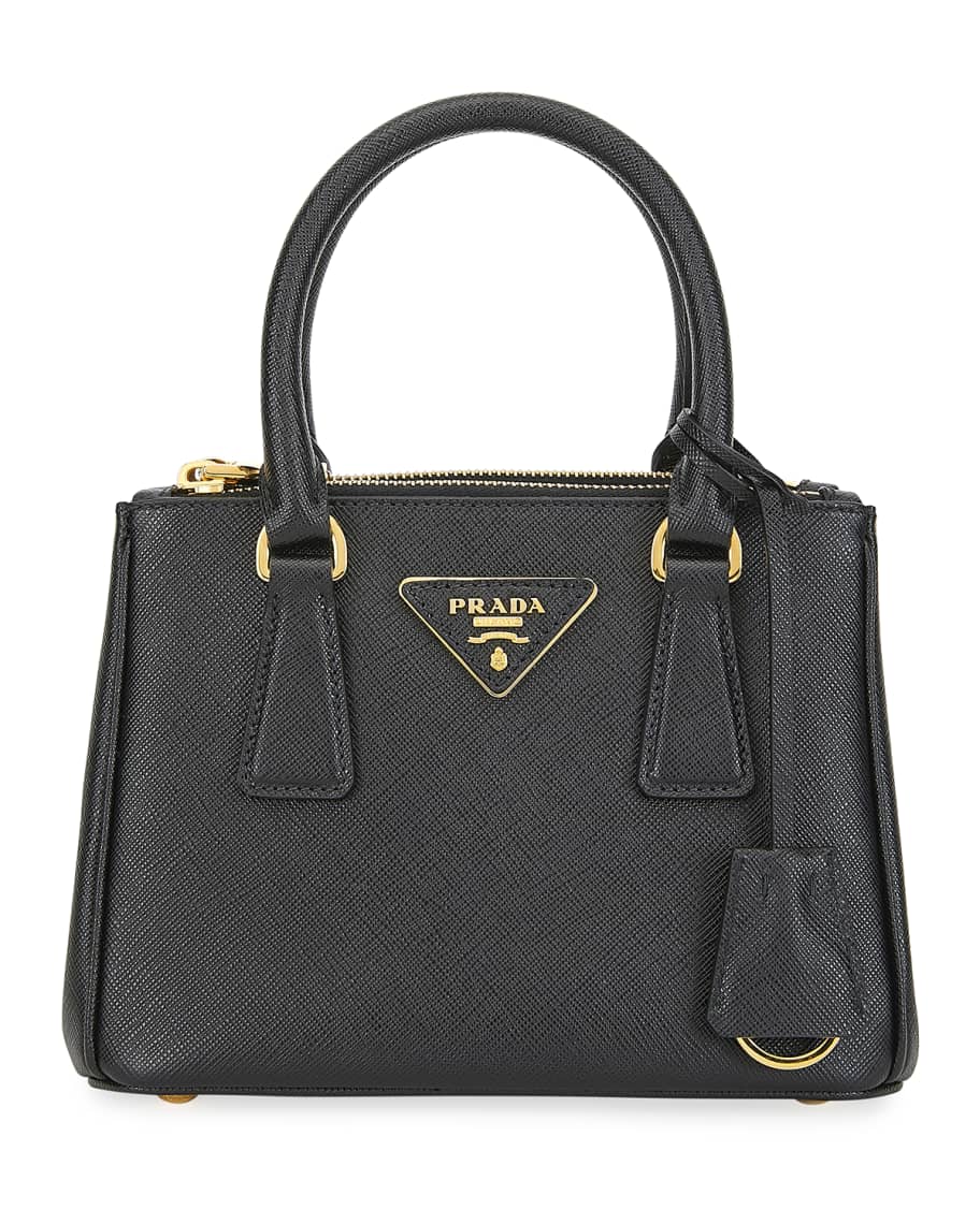 Prada Mini Galleria Tote w/ Removable Crossbody Strap | Neiman Marcus