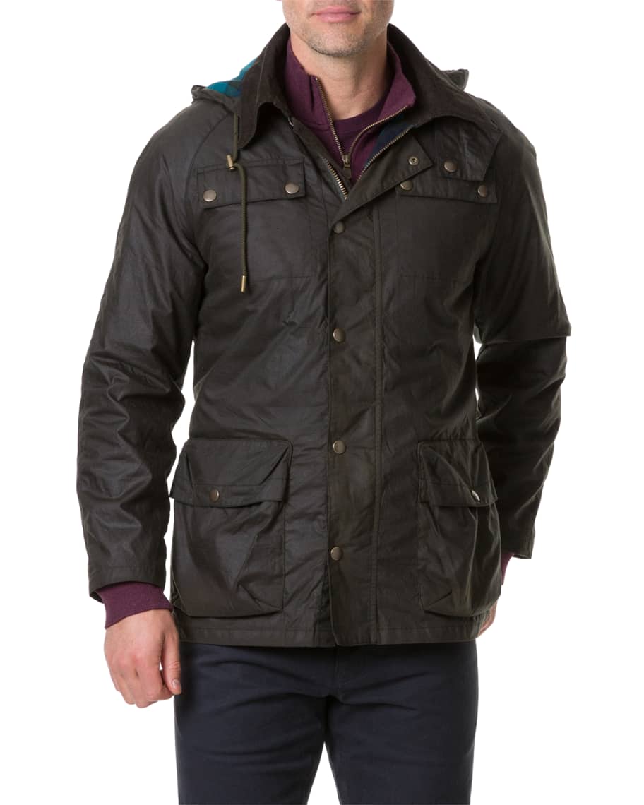 Men s Glenorchy Waxed Field Jacket