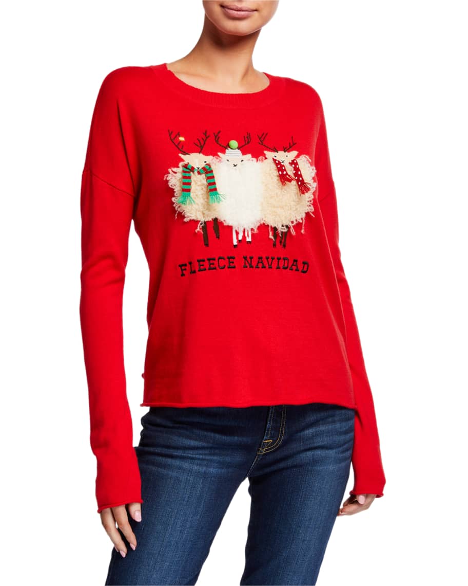 Neiman marcus top christmas sweater
