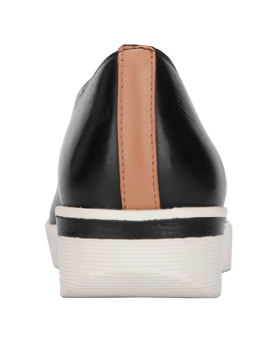 Hanna Leather Slip On Sneakers