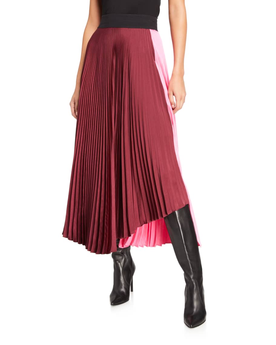 A.L.C. Grainger Pleated Skirt | Neiman Marcus