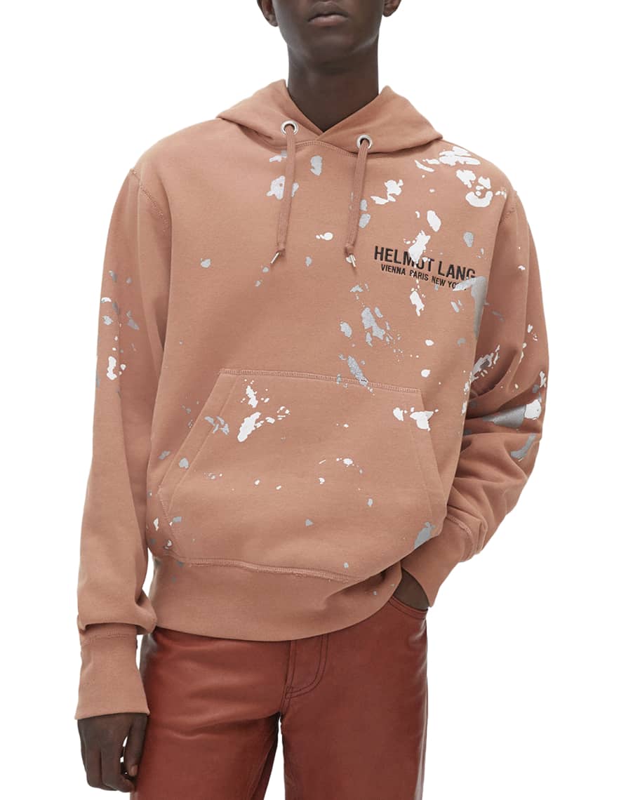 Helmut lang paint best sale hoodie
